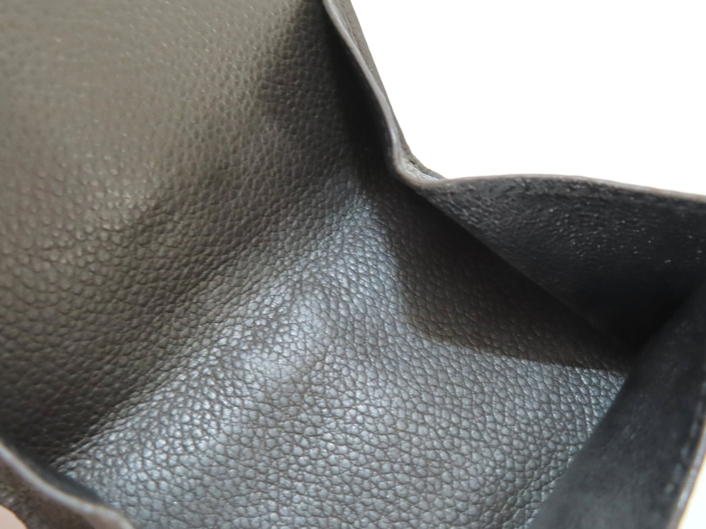 Yves Saint Laurent Logo Leather Tri-fold Wallet