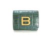 BALENCIAGA Leather Tri-fold Wallet