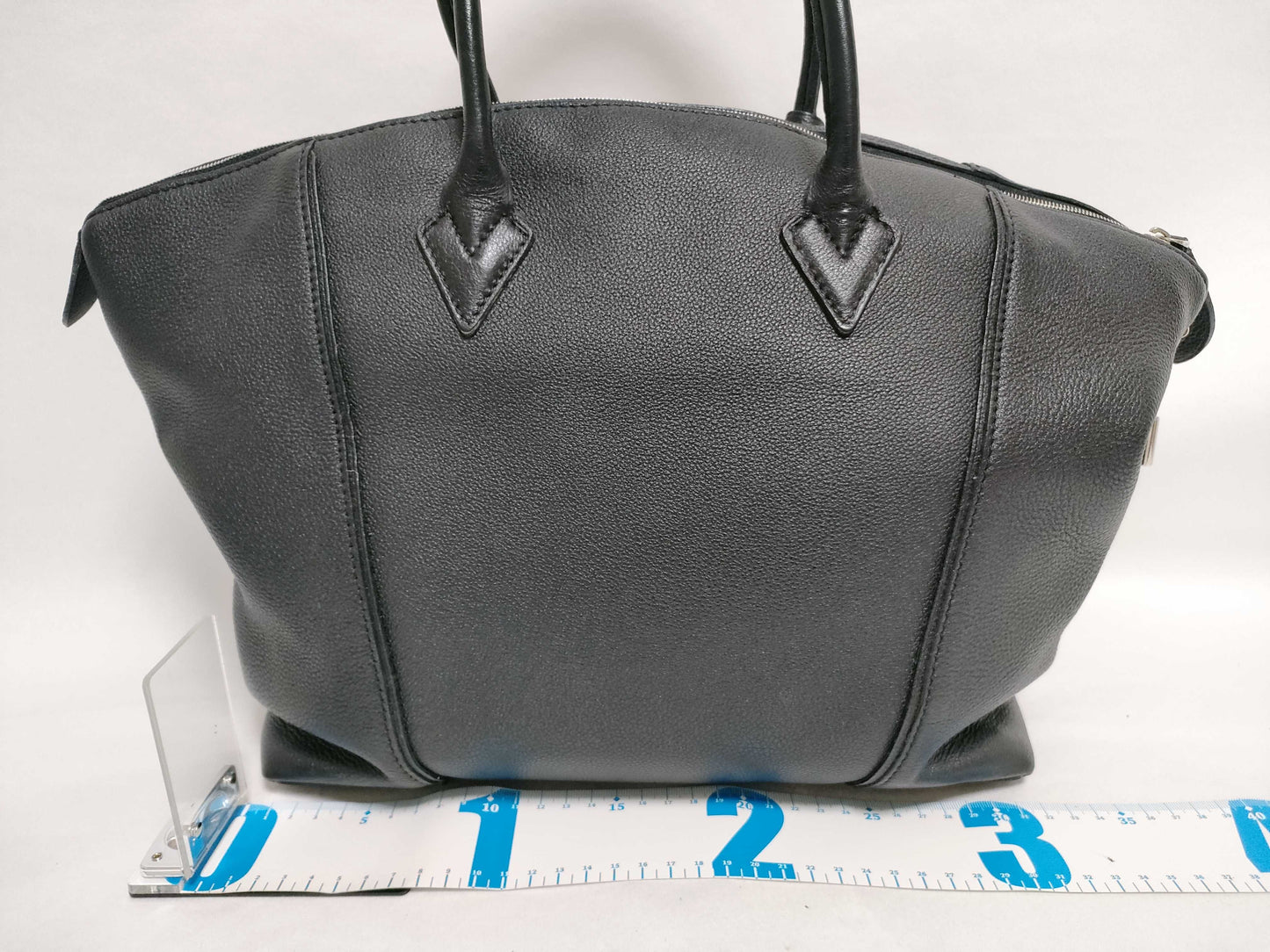 LOUIS VUITTON M94592 Parnassus Lockit MM M94592 AH2114 Black Handbag
