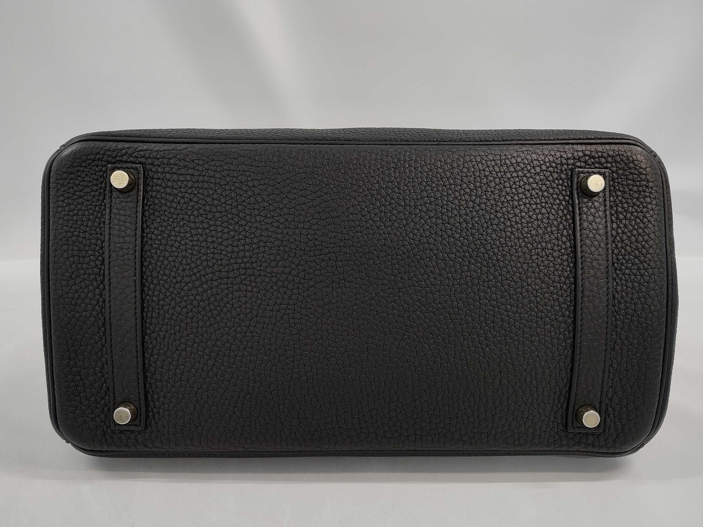 HERMES Birkin 35 Black GD Hardware Togo □L Stamp Handbag