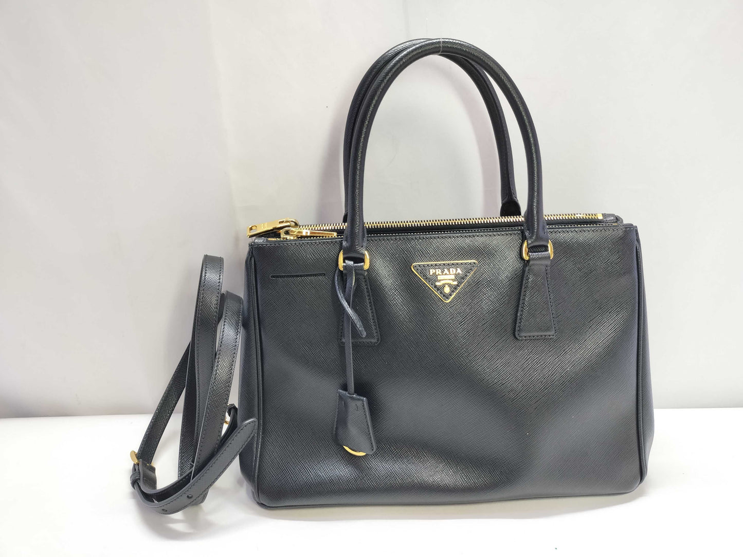 PRADA Galleria 2-Way Handbag Saffiano Handbag