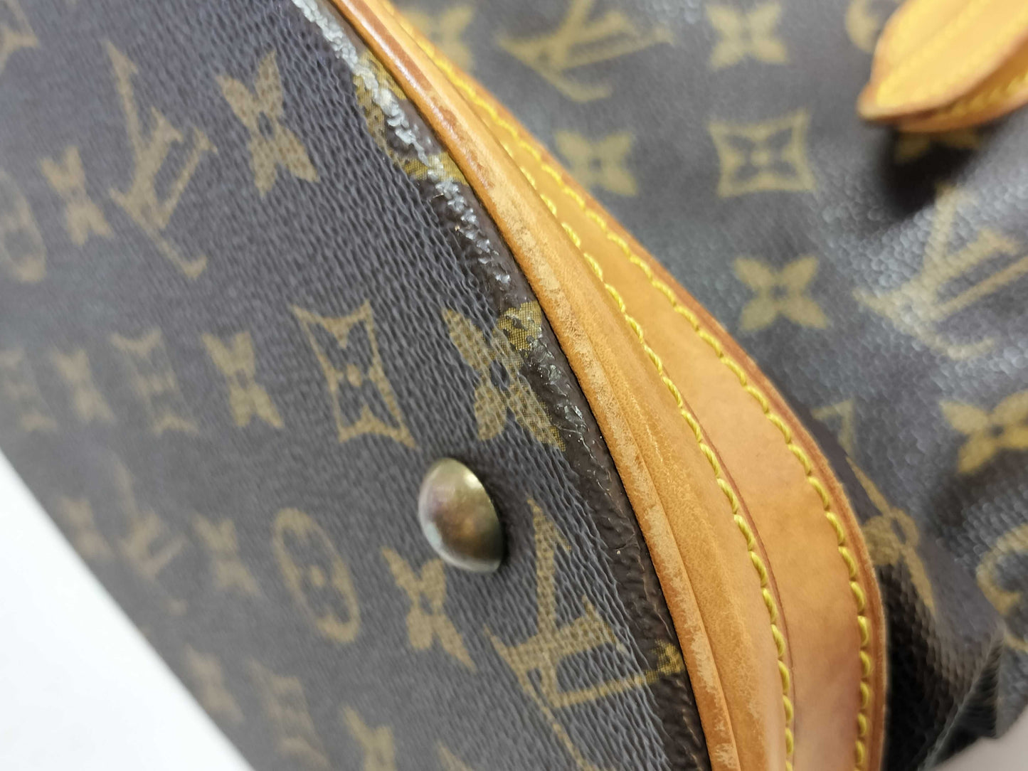 LOUIS VUITTON Monogram Monogram Bucket PM M42238 VI1918 Tote Bag