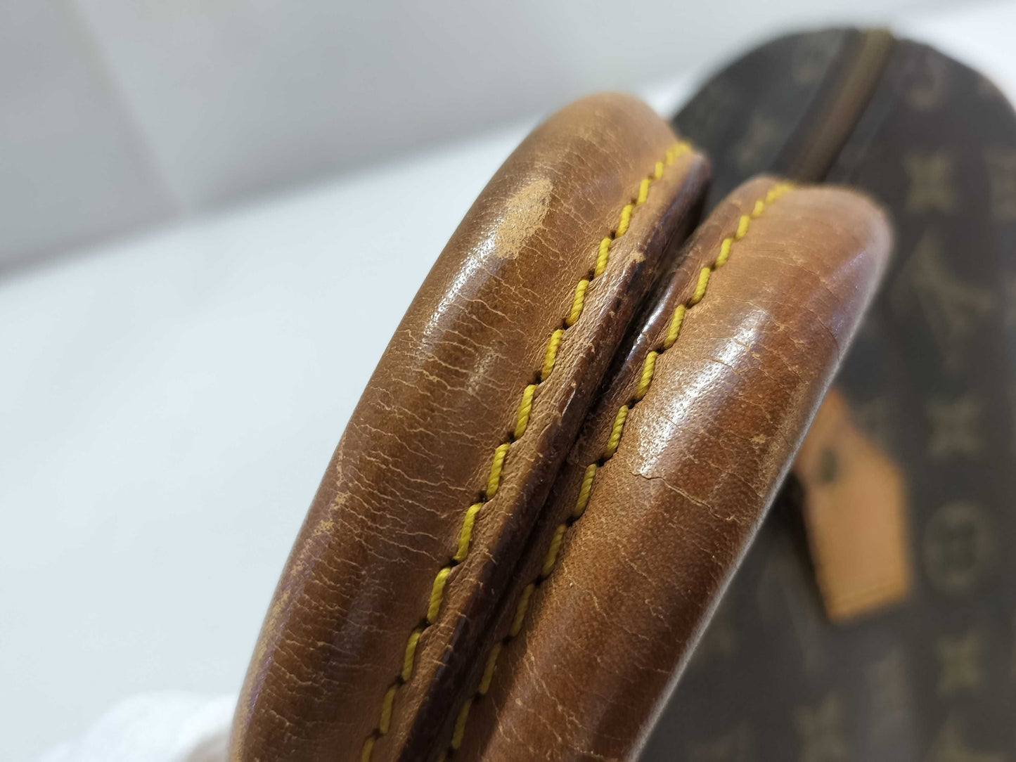 LOUIS VUITTON Monogram Speedy 35 M41524 VI862 Handbag