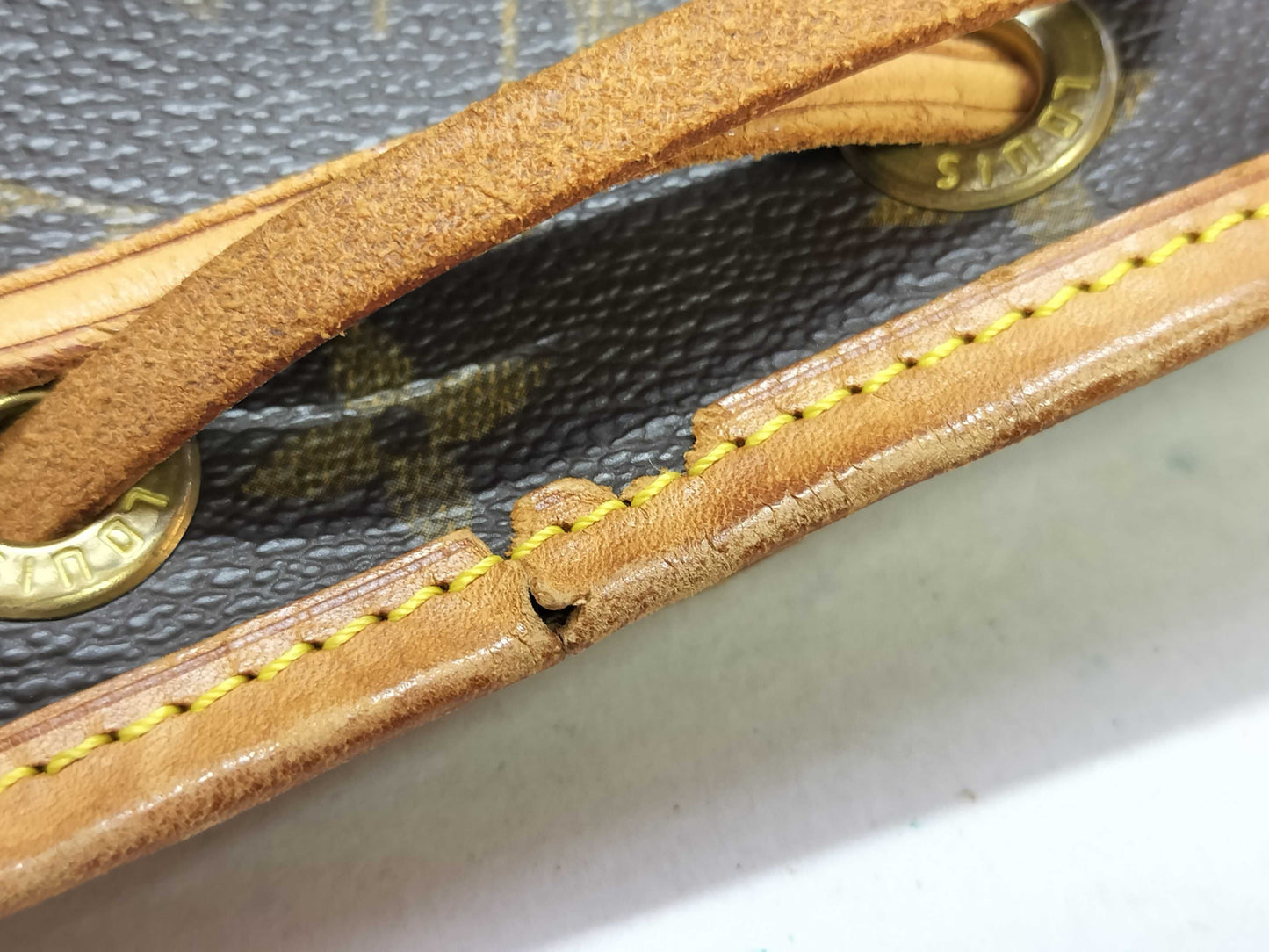 LOUIS VUITTON Monogram Petit Noe M42226 AR1909 Shoulder Bag