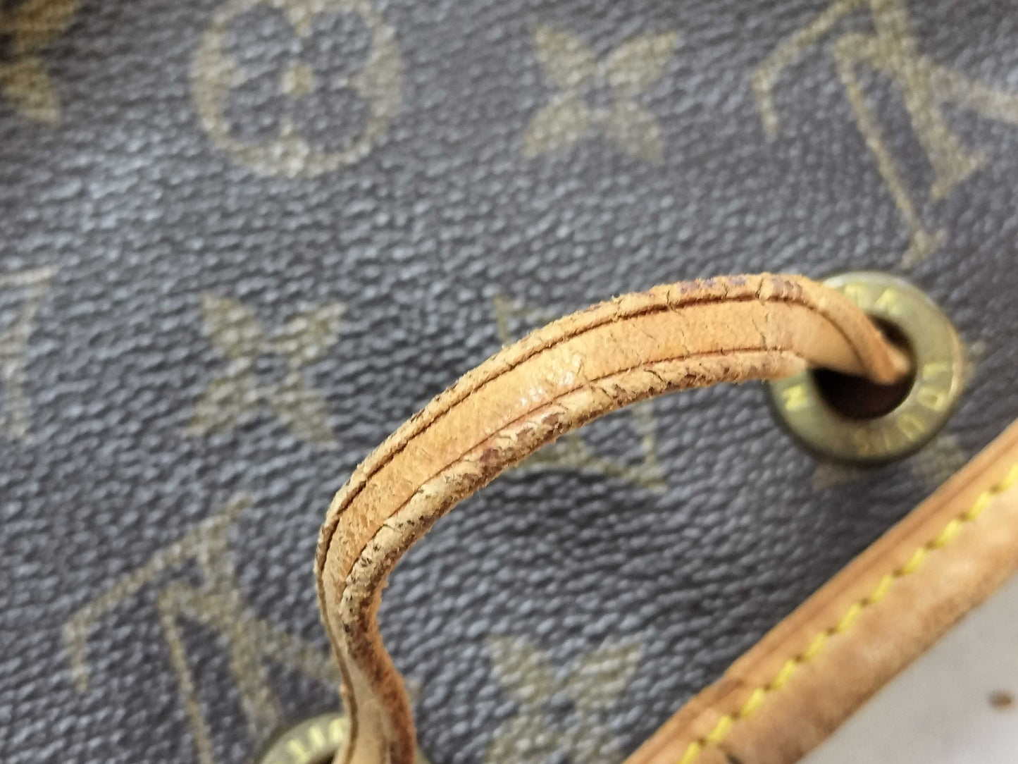 LOUIS VUITTON Monogram Petit Noe M42226 AR1909 Shoulder Bag