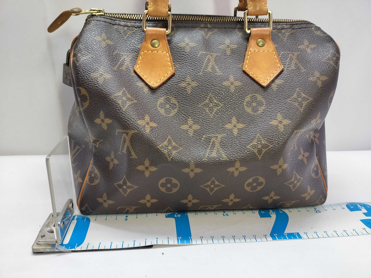 LOUIS VUITTON Monogram Speedy 25 M41528 SP1024 Handbag