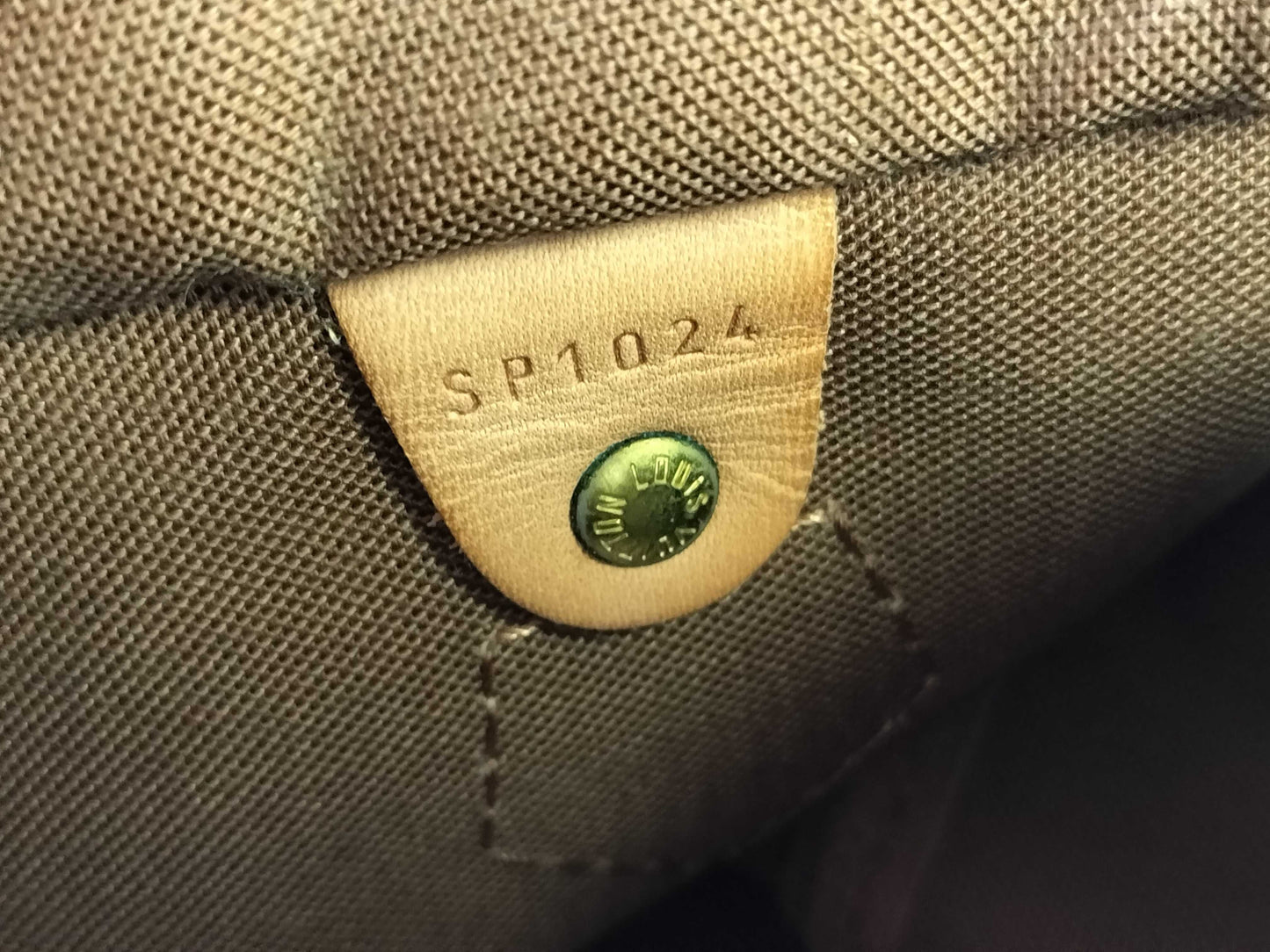 LOUIS VUITTON Monogram Speedy 25 M41528 SP1024 Handbag