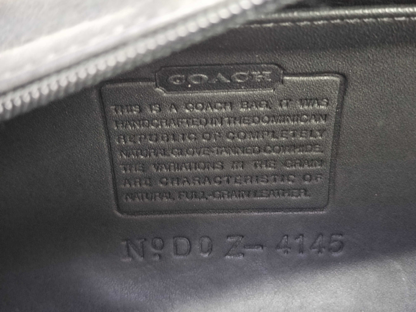 COACH 4145 Handbag Leather Handbag