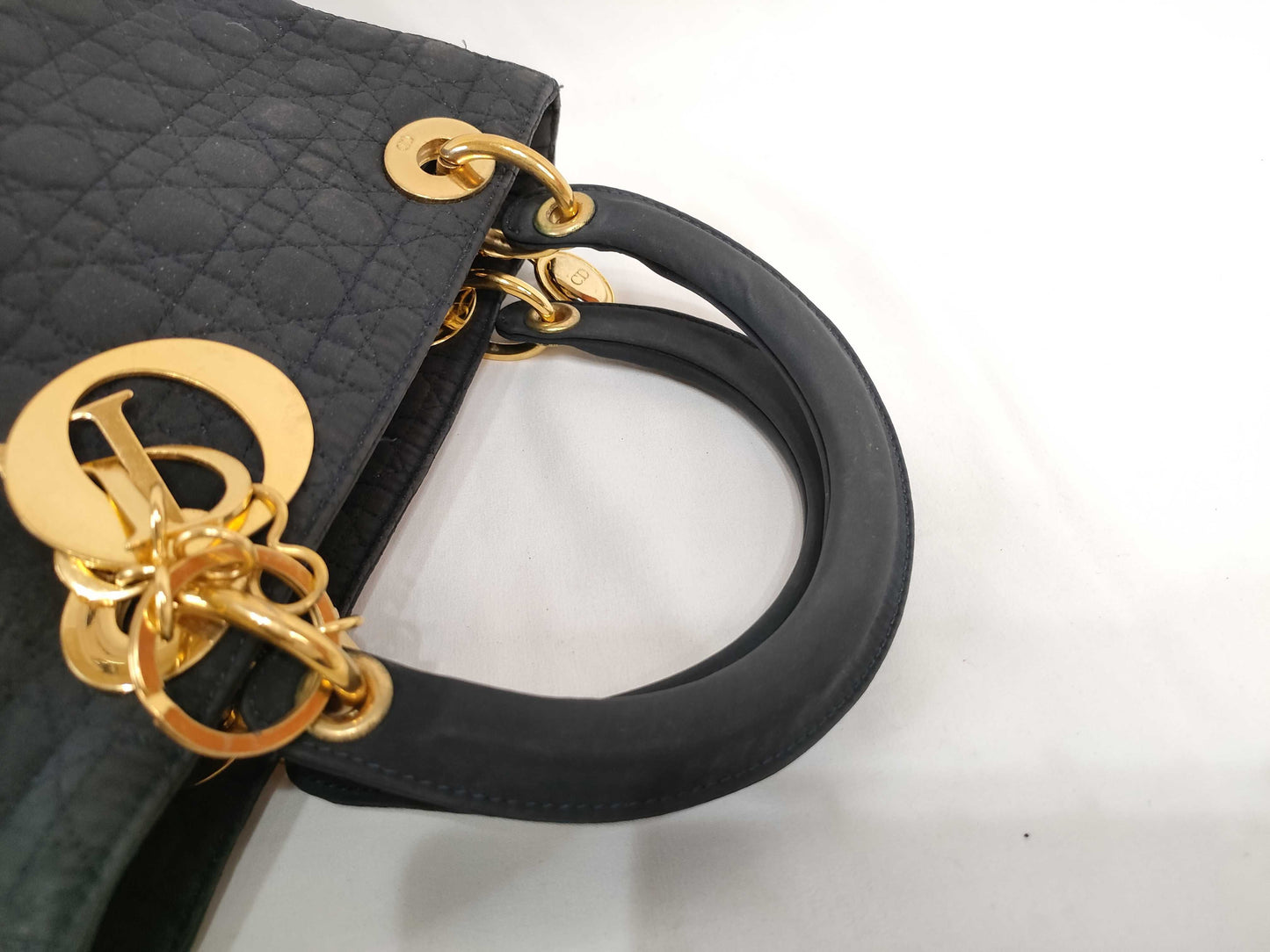 Dior Lady Dior Lady Dior Nylon Handbag Handbag