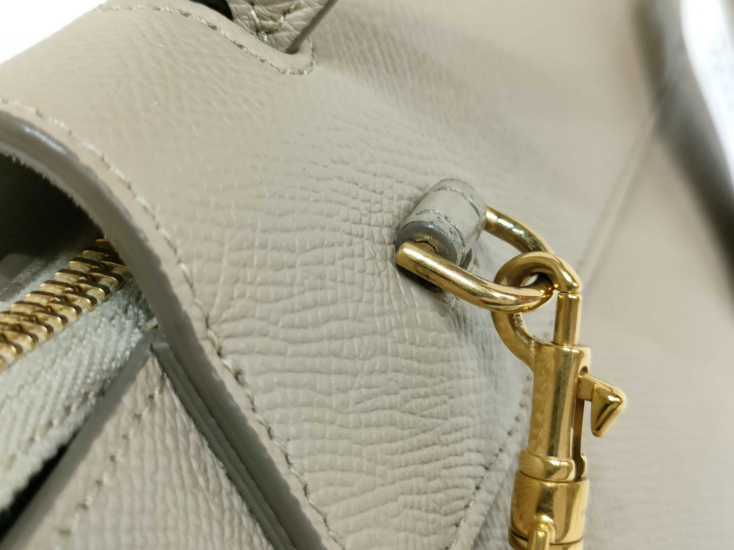 CELINE Nano Belt Bag, Cream Color, Handbag