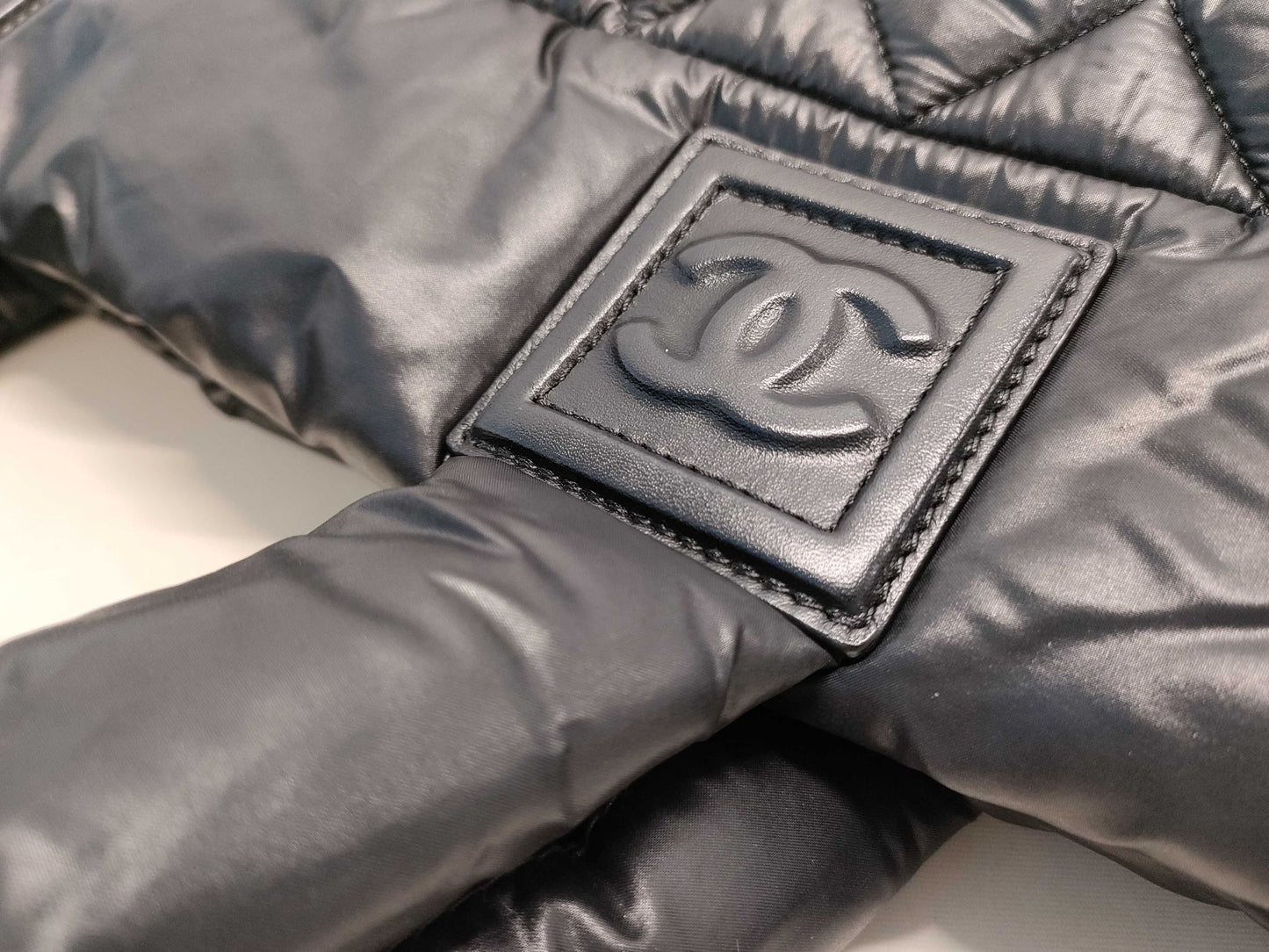 CHANEL Coco Cocoon Small Tote Bag, Black