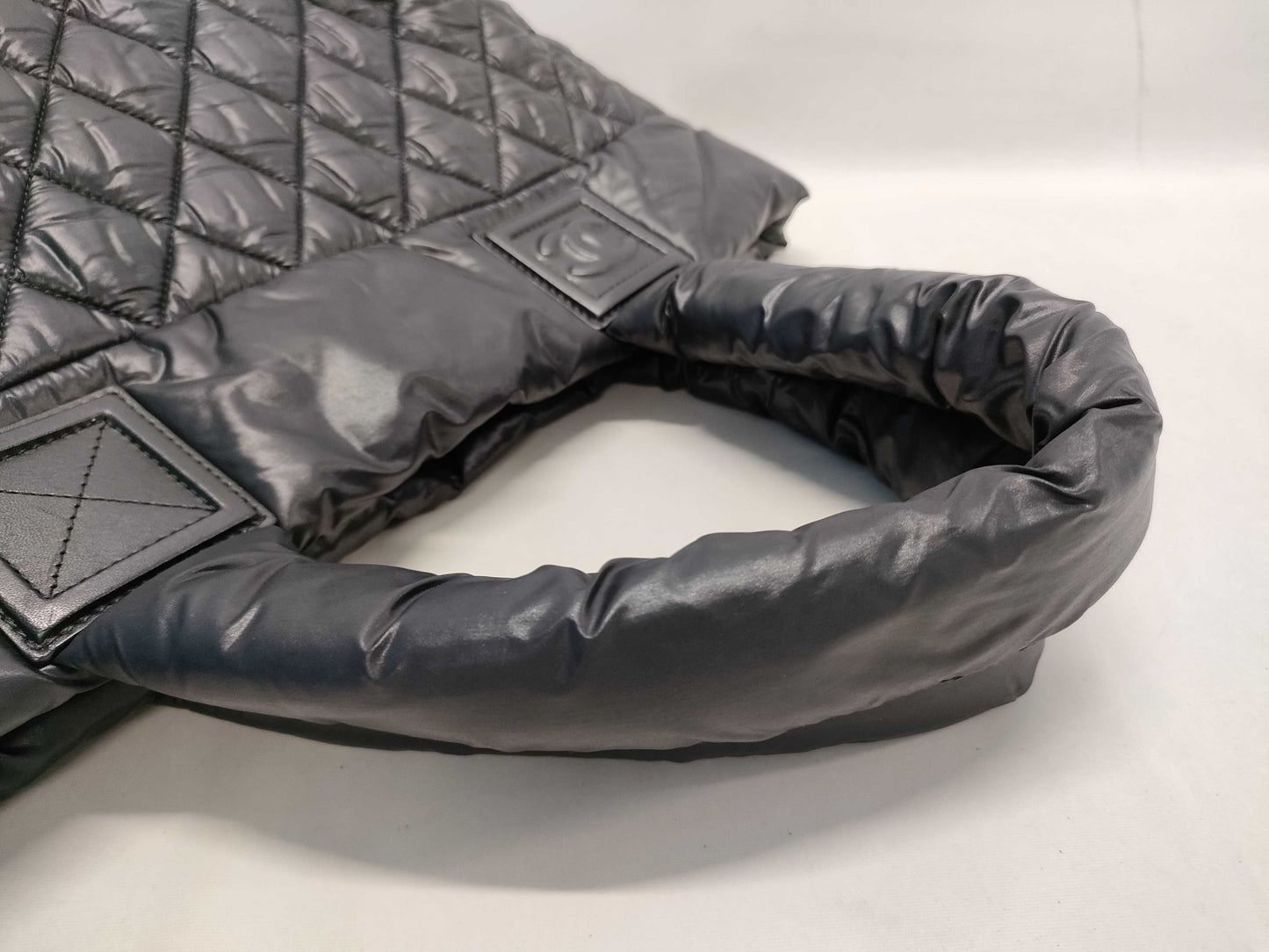 CHANEL Coco Cocoon Small Tote Bag, Black