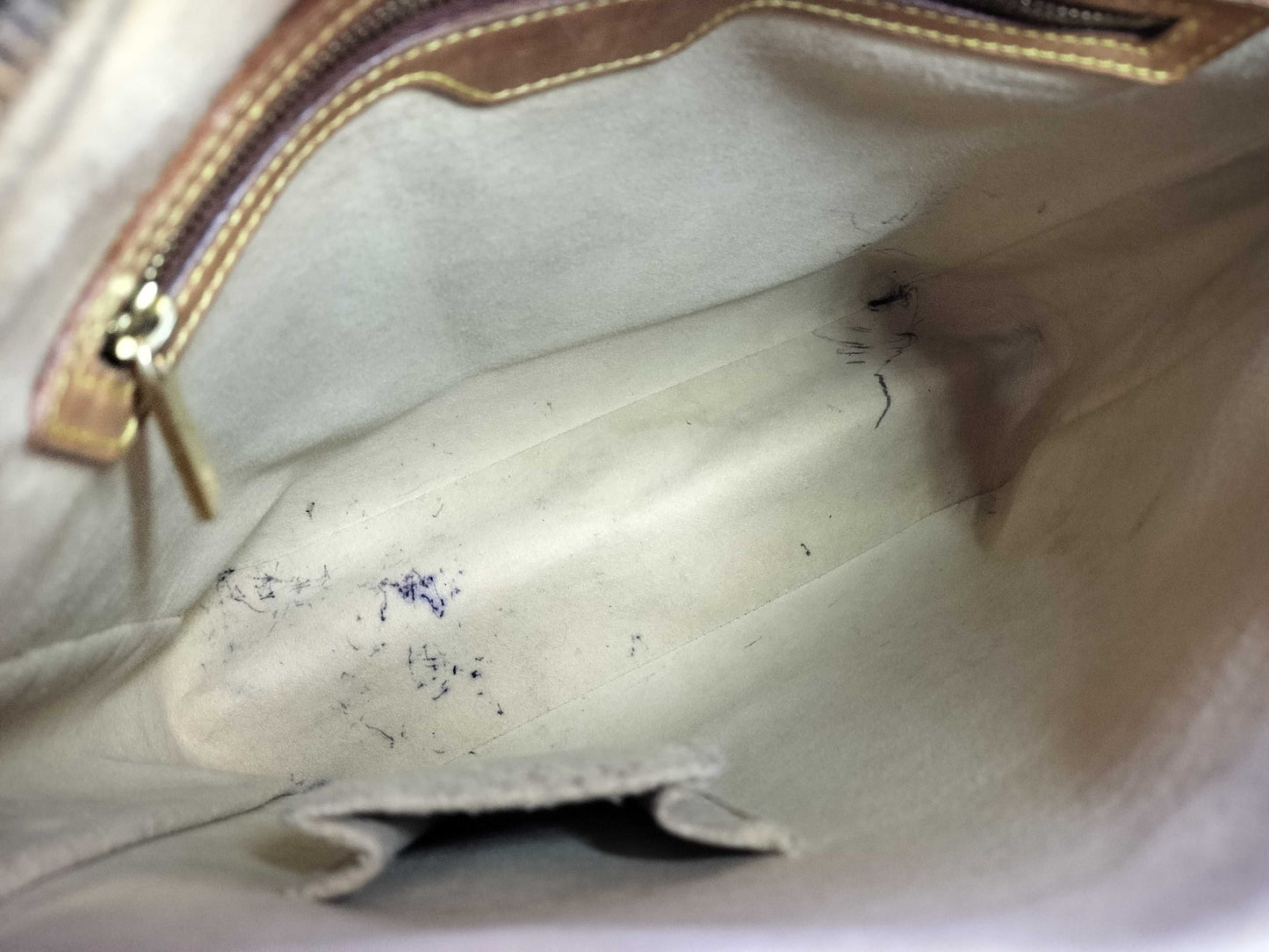 LOUIS VUITTON Monogram M51145 Looping GM SN0062 Shoulder Bag