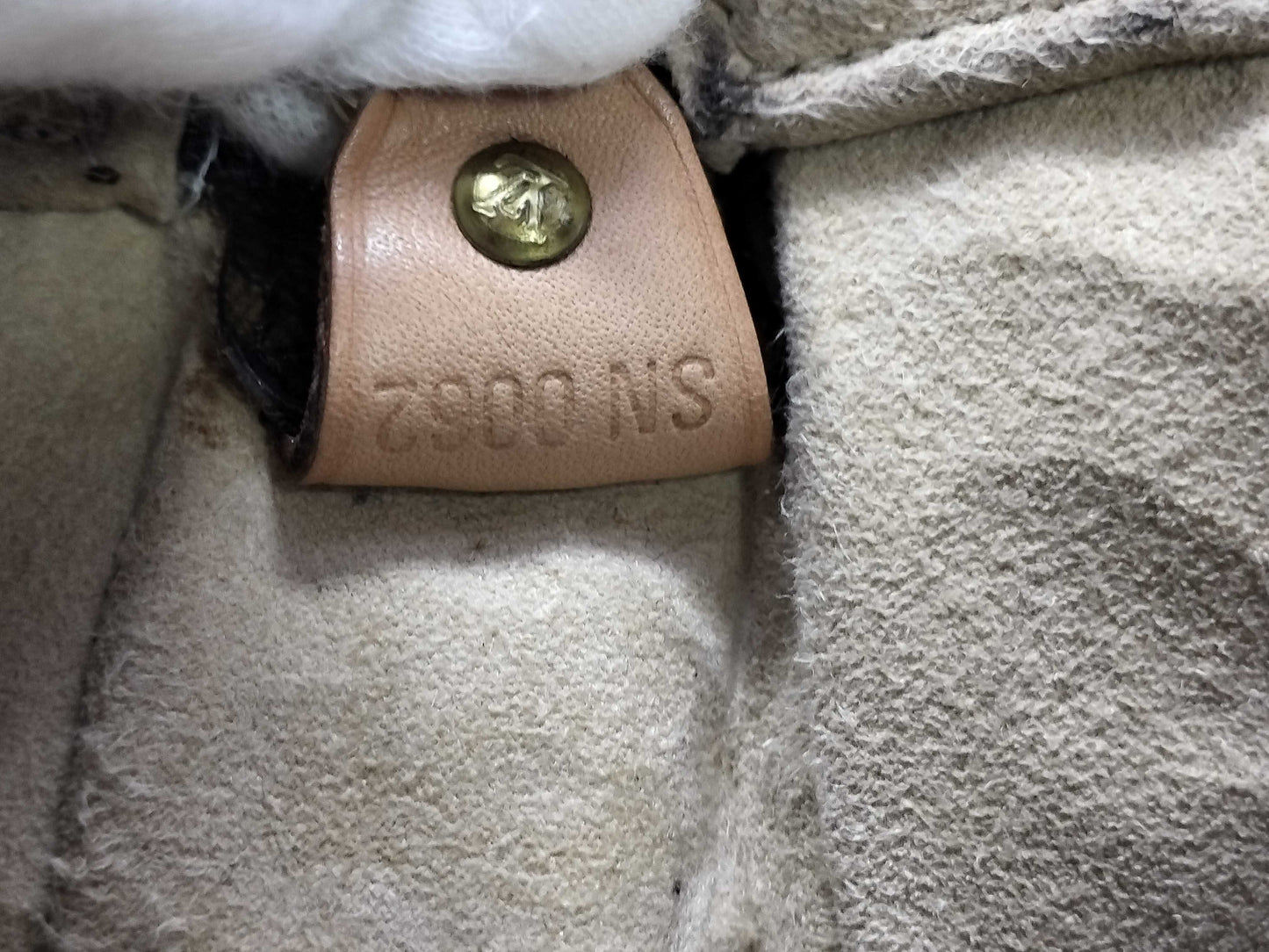 LOUIS VUITTON Monogram M51145 Looping GM SN0062 Shoulder Bag