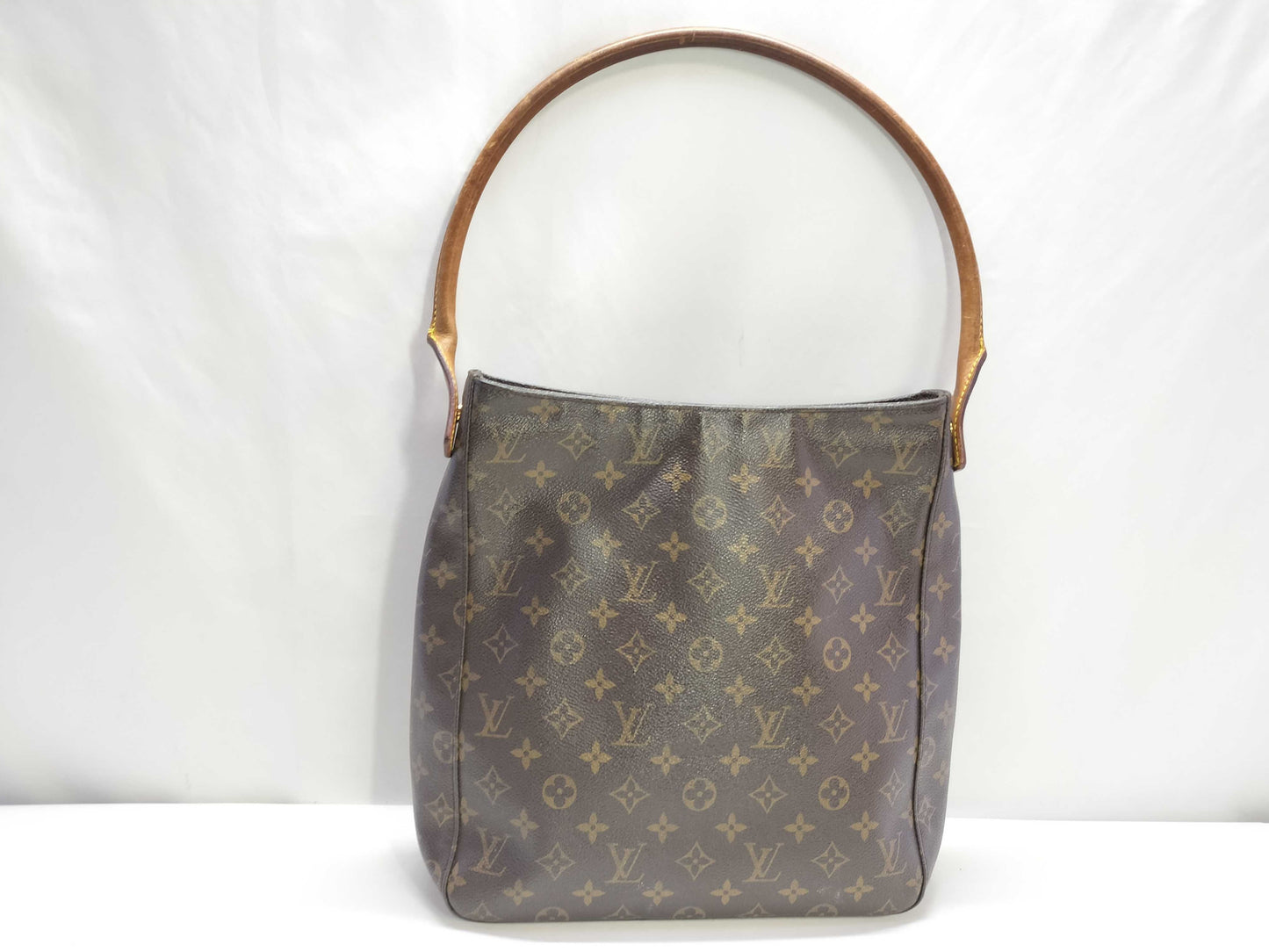 LOUIS VUITTON Monogram M51145 Looping GM SN0062 Shoulder Bag