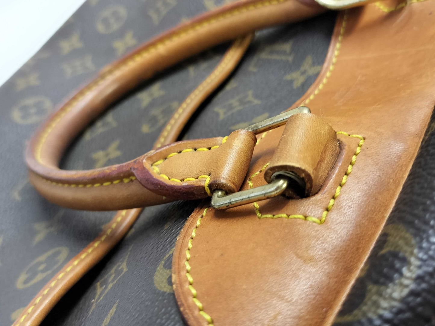 LOUIS VUITTON Monogram M47270 Bowling Vanity MB0090 Handbag
