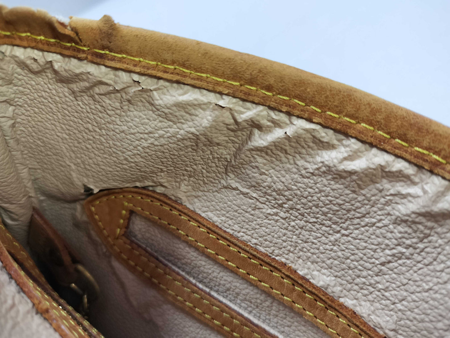 LOUIS VUITTON Monogram M42238 Bucket PM VI0061 Tote Bag