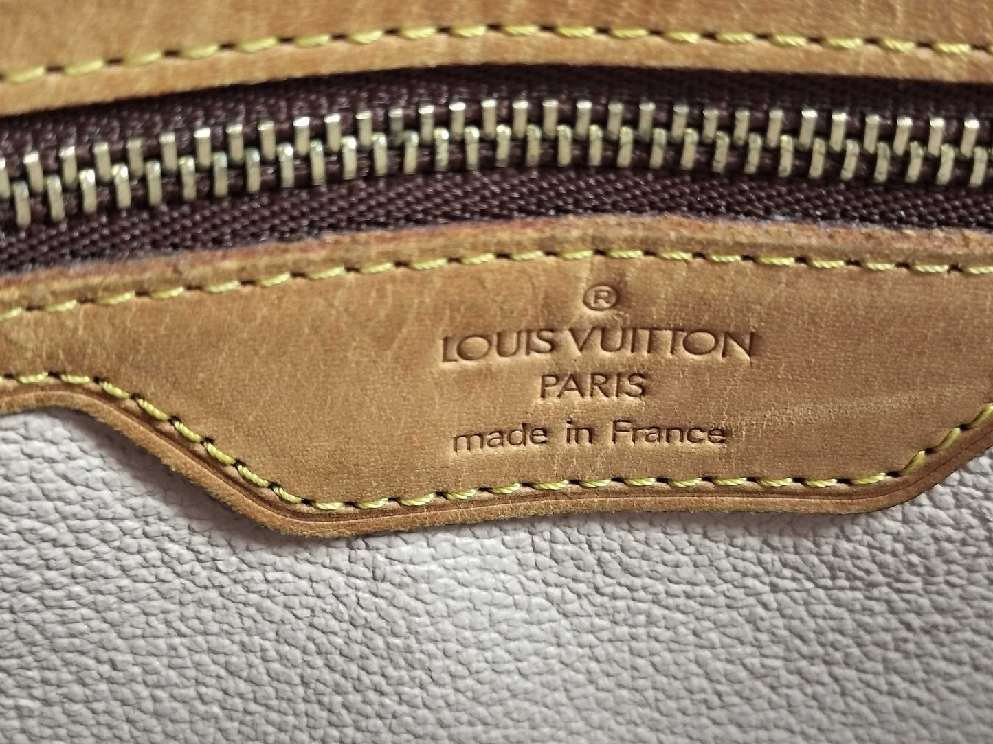 LOUIS VUITTON Monogram M42238 Bucket PM VI0061 Tote Bag