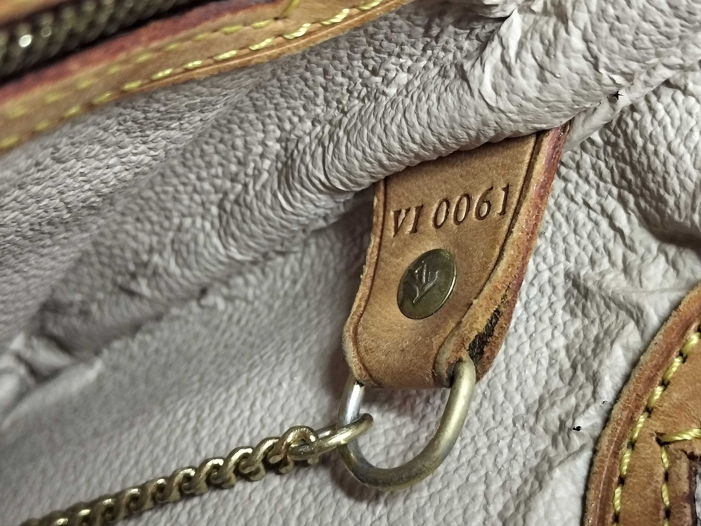 LOUIS VUITTON Monogram M42238 Bucket PM VI0061 Tote Bag