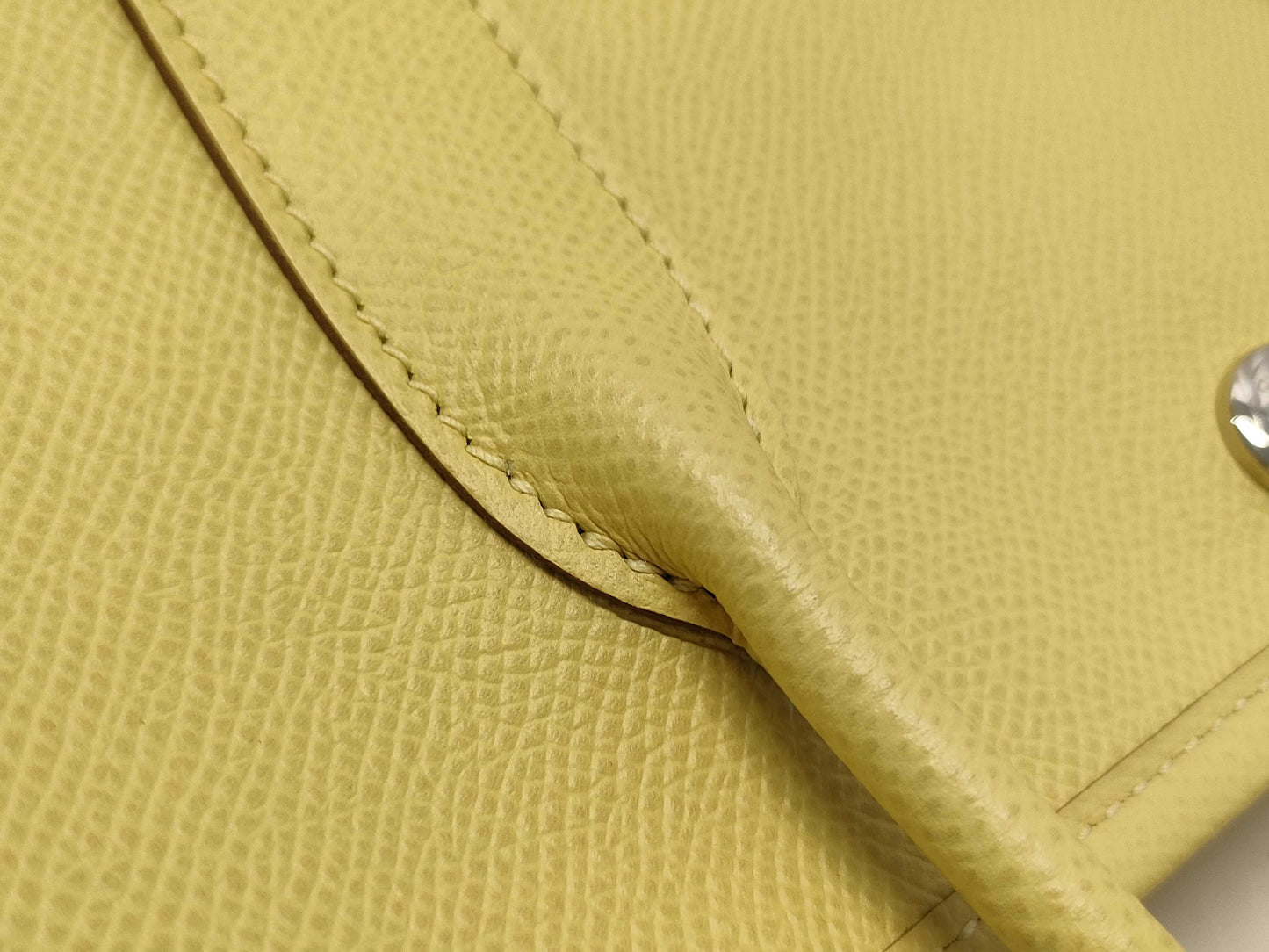 HERMES Garden Party 30 Epson Yellow Z-stamped 21st Anniversary Tote Bag