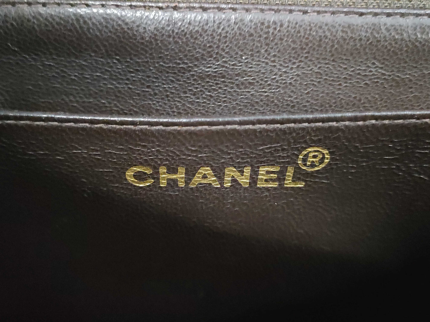CHANEL Matelasse Caviar Leather Handbag in Brown with Coco Hardware A12397