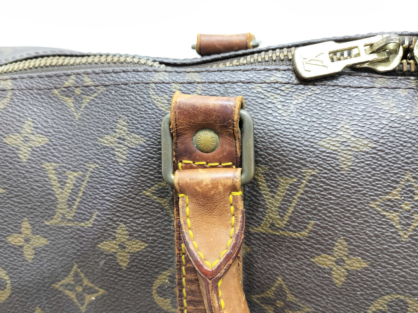 LOUIS VUITTON M41426 Monogram Louis Vuitton Keepall 50 Boston Bag