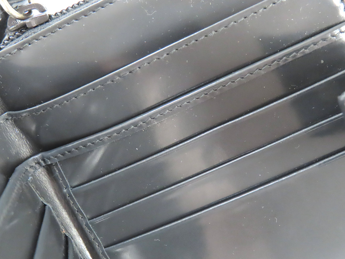 PRADA PRADA Patent Leather Bifold Wallet Wallet