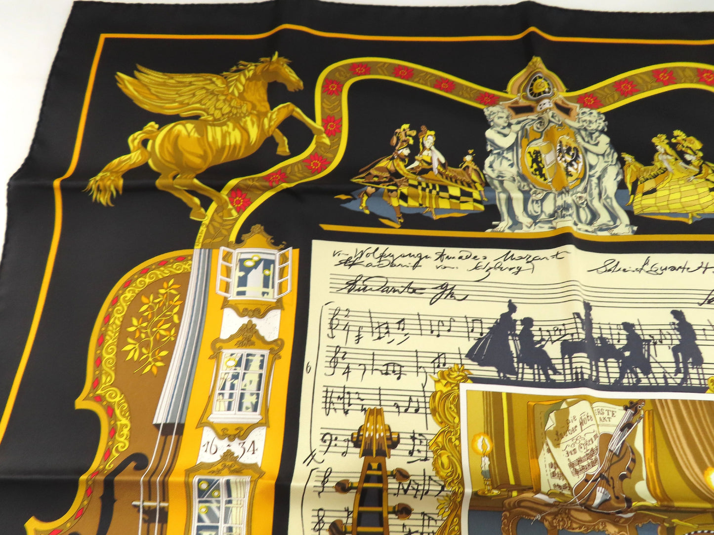 HERMES Carre HERMES Carre Carre 90 IN SALZBURG Scarf Scarf