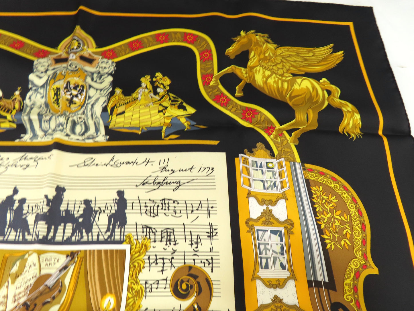 HERMES Carre HERMES Carre Carre 90 IN SALZBURG Scarf Scarf