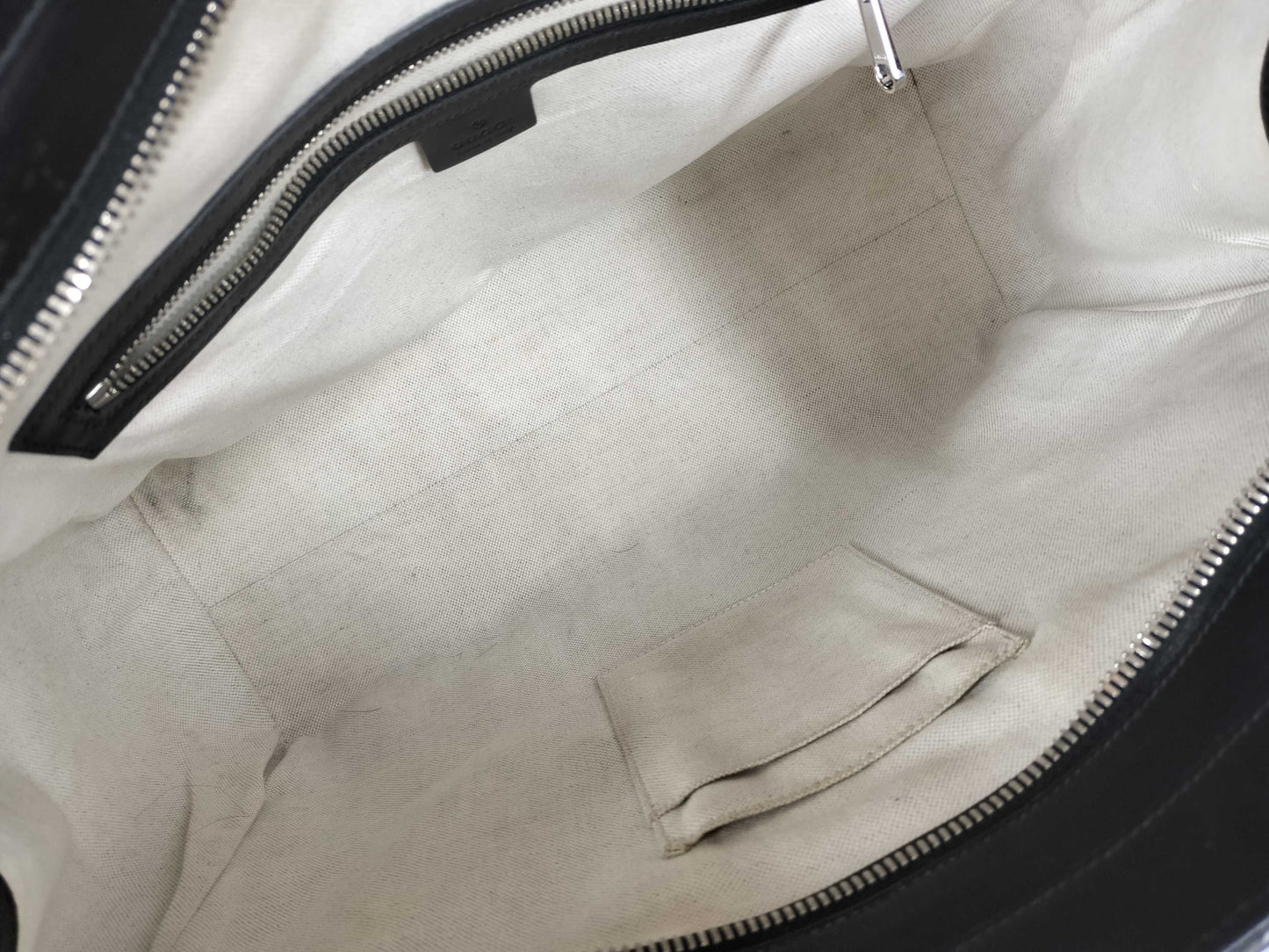 GUCCI GG Embossed Tote Bag Black 628774 Tote Bag