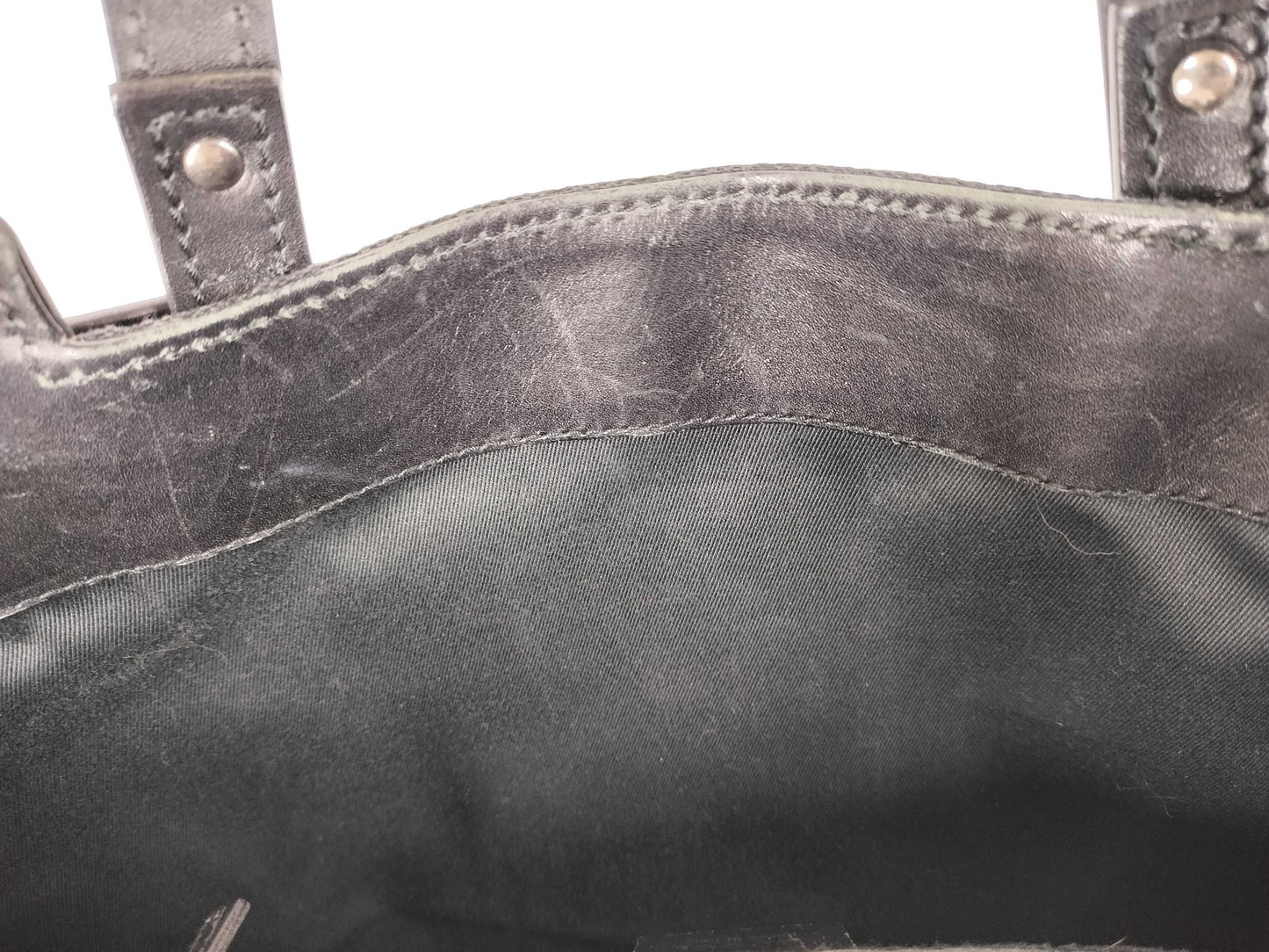 GUCCI GG Canvas Tote Bag, Black, 106251