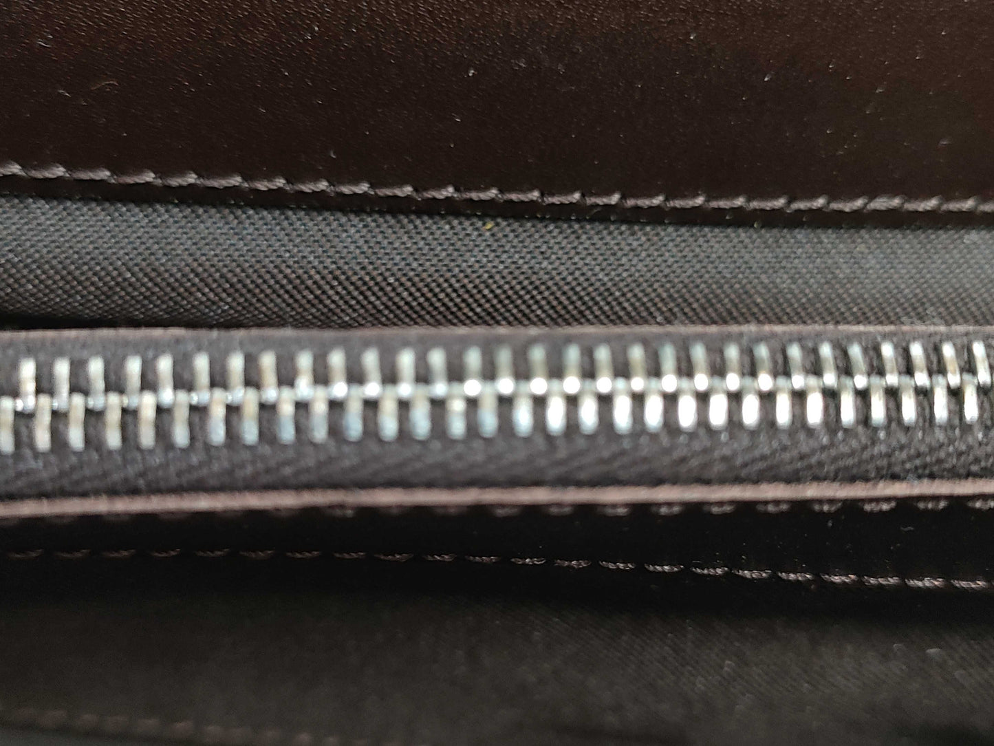 FENDI Zucca Pattern Bifold Long Wallet