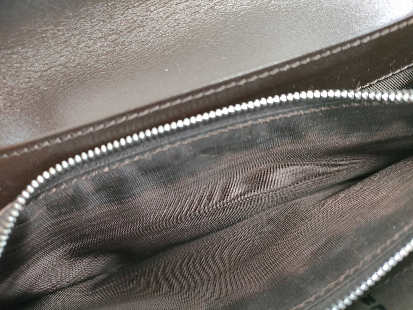 FENDI Zucca Pattern Bifold Long Wallet