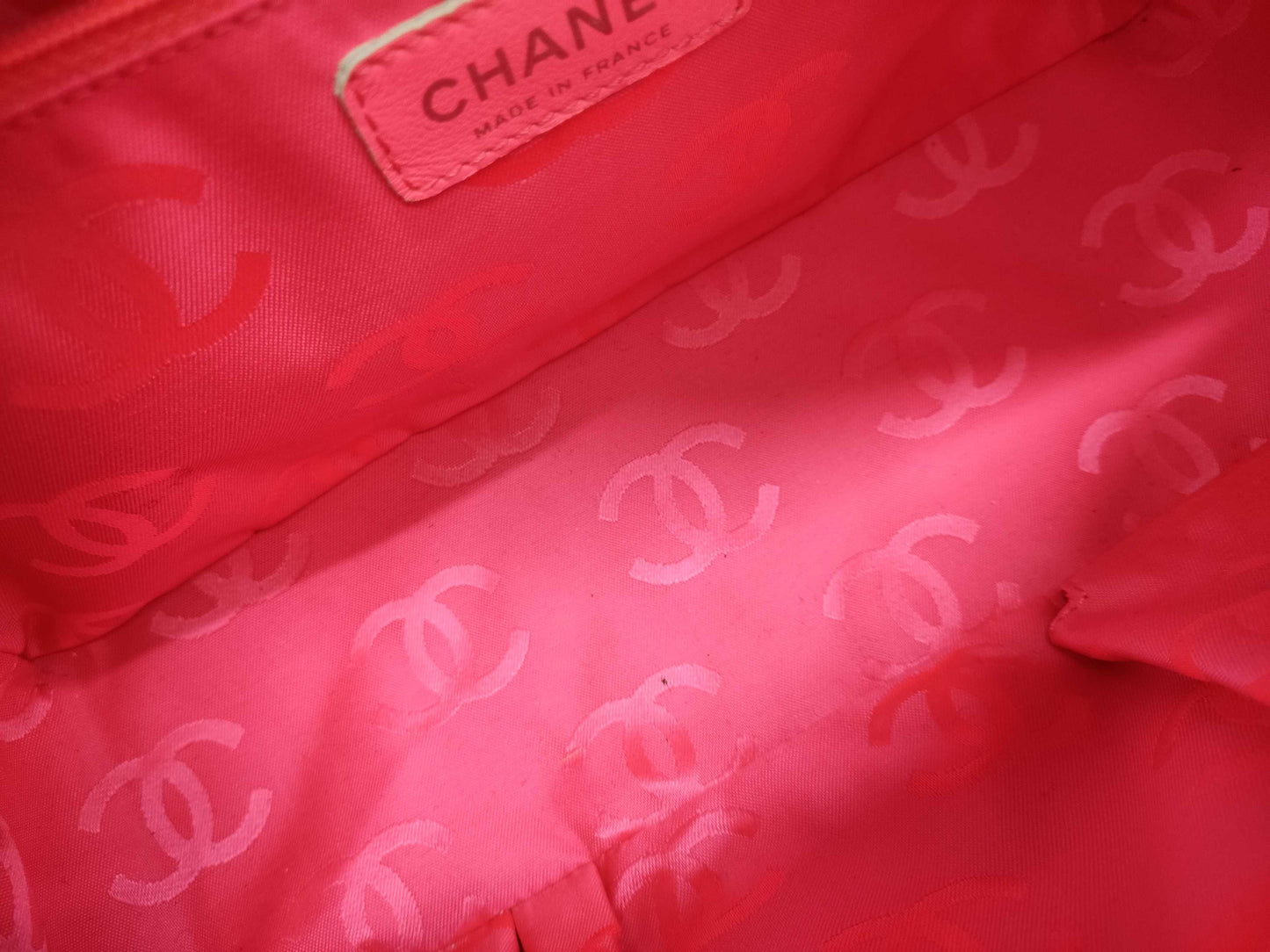 CHANEL Cambon Line Bowling Bag Handbag Bag