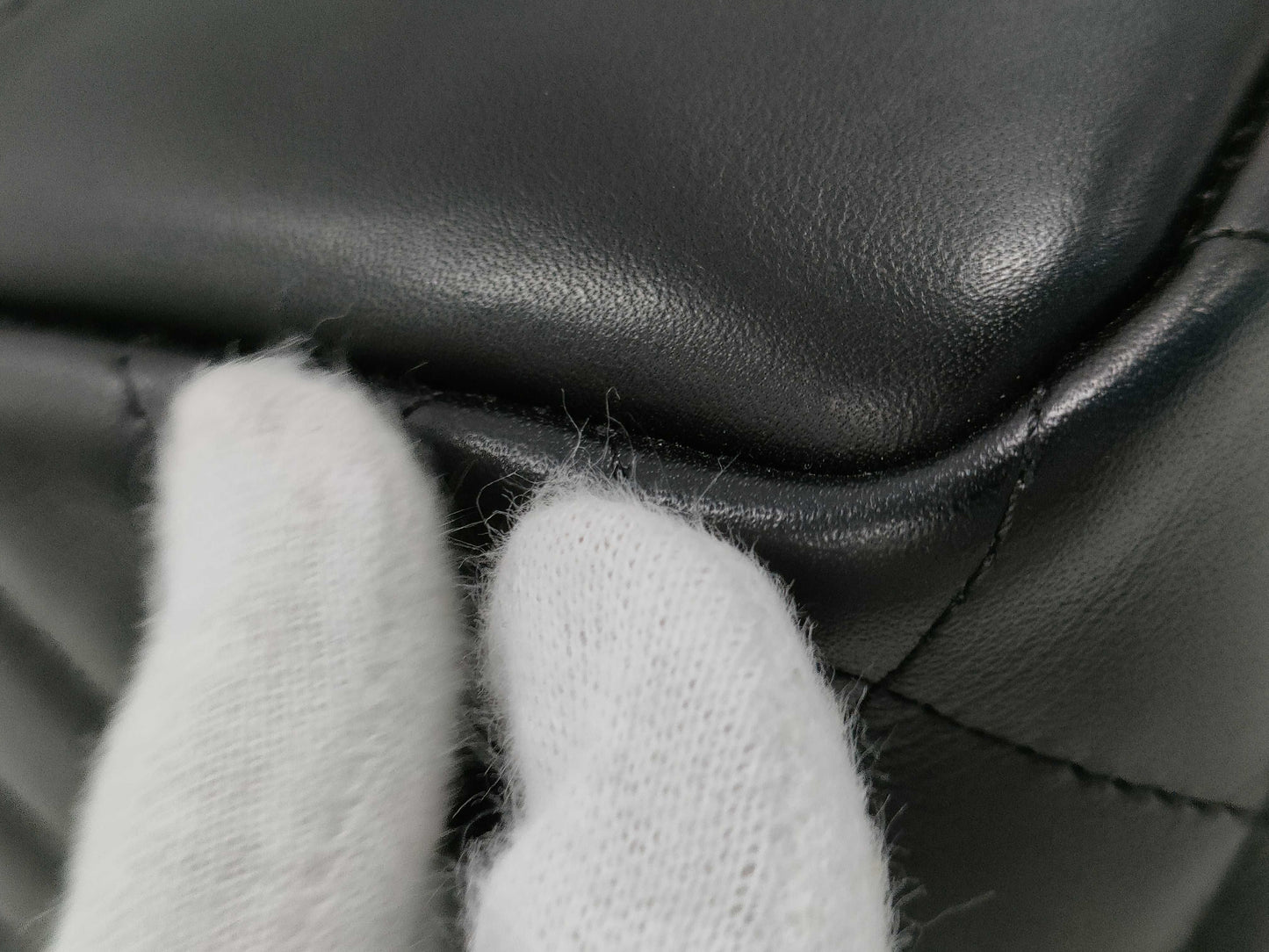 CHANEL Cambon Line Bowling Bag Handbag Bag