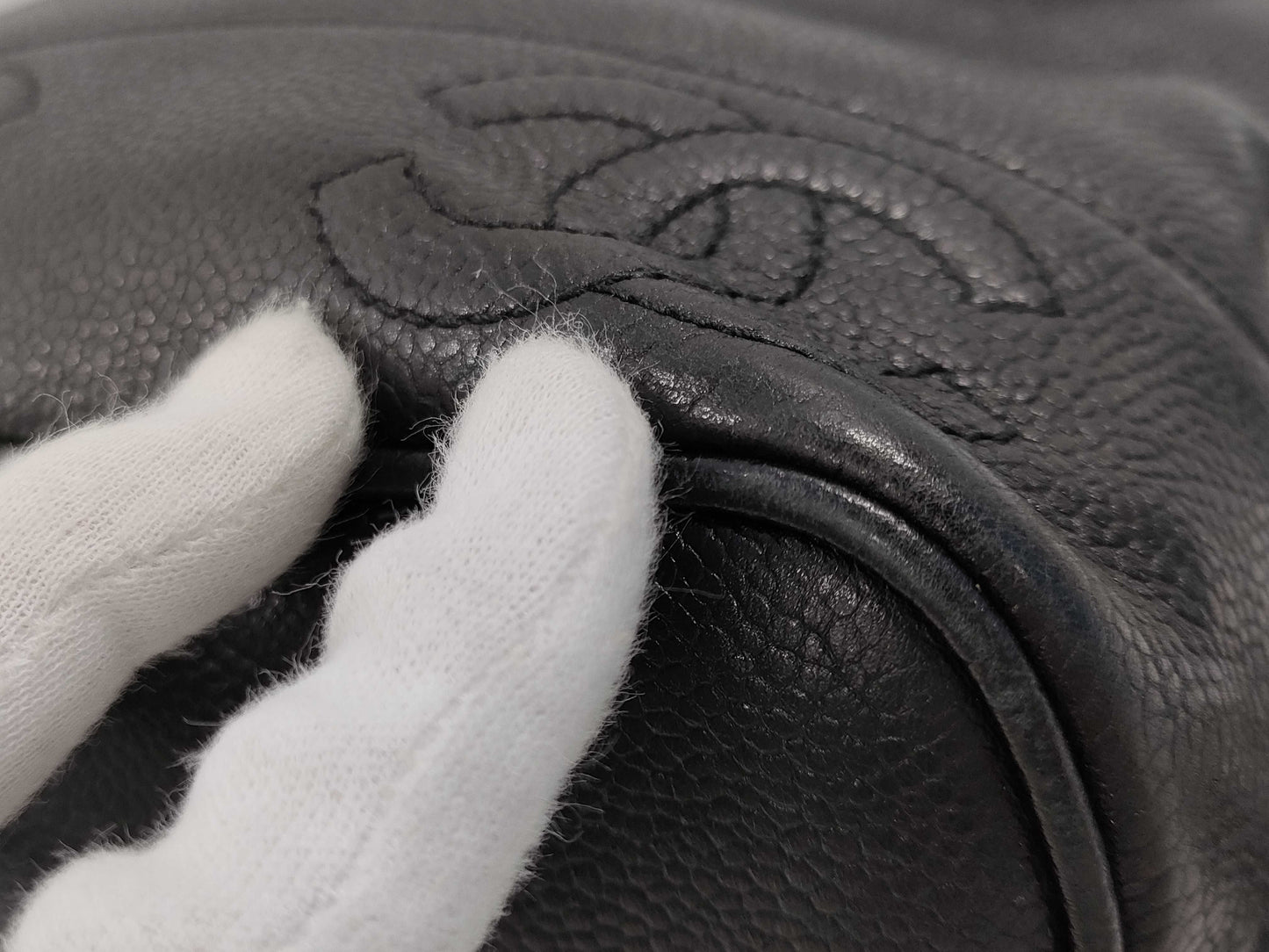 CHANEL Caviar Skin Triple Coco Backpack
