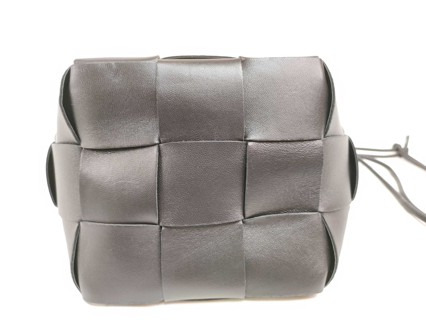 BOTTEGA VENETA Intrecciato Bottega Veneta Maxi Intrecciato Cassette Mini Crossbody Bag Shoulder Bag Black