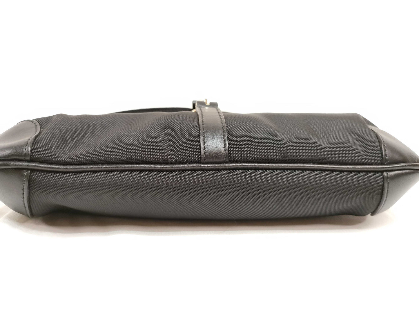 GUCCI Gucci Nylon One-Shoulder Handbag Black 001 4147