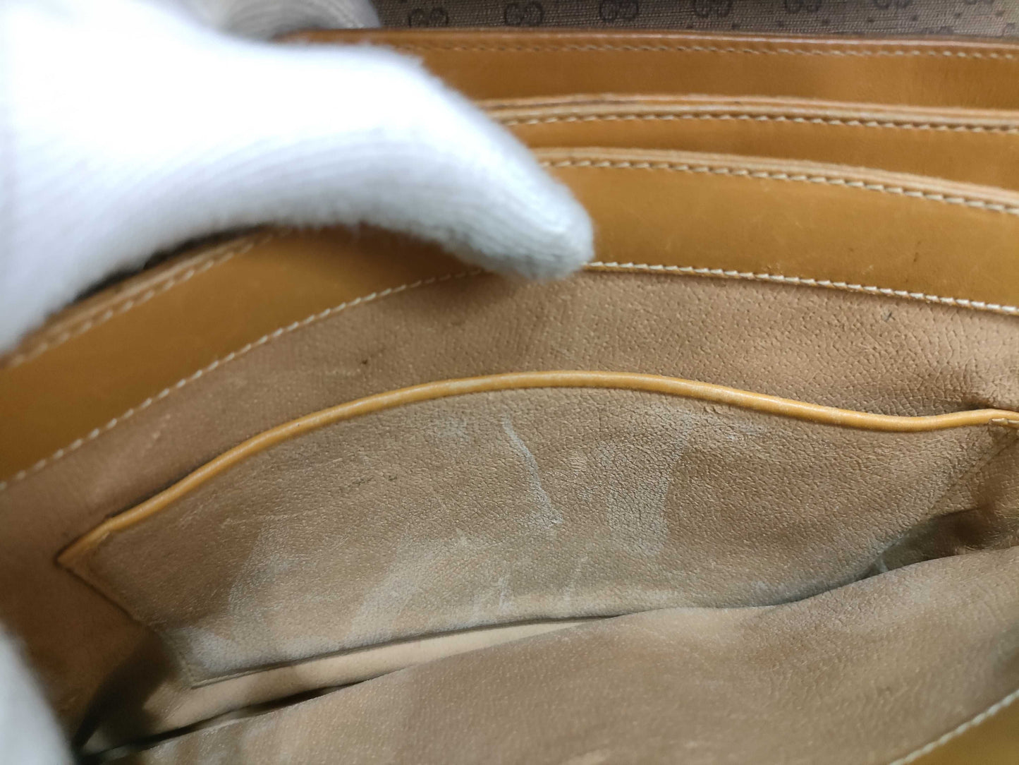 GUCCI Old Gucci GG Canvas Shoulder Bag Tote Bag 3-Piece Set Handbag