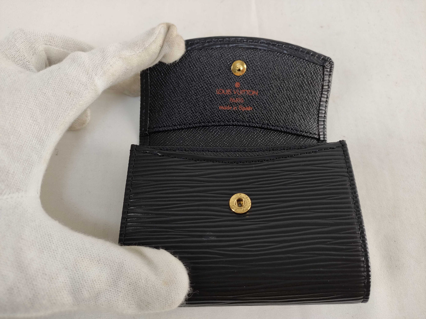LOUIS VUITTON Epi Porte Monnaie Sample M63412 Coin Case