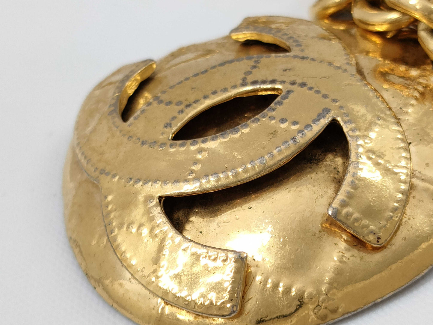 CHANEL Coco Mark 94P Vintage Necklace
