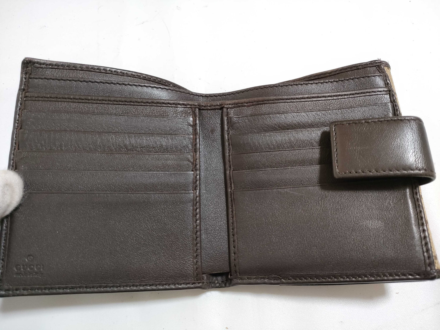 GUCCI GG Canvas Lovely Heart Wallet Set of 2