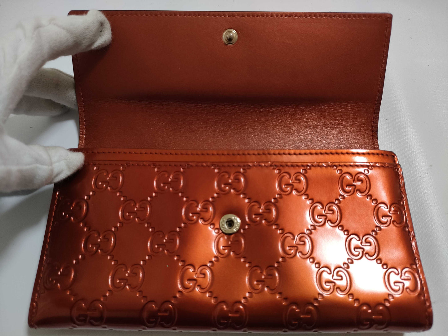 GUCCI GG Canvas Lovely Heart Wallet Set of 2