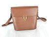 CELINE Brown Leather Shoulder Bag