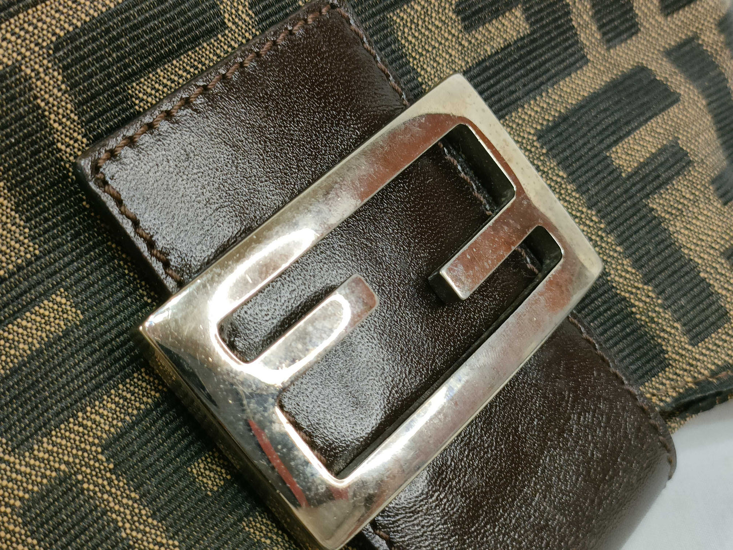 FENDI Zucca pattern Fendi Zucca one-shoulder bag handbag