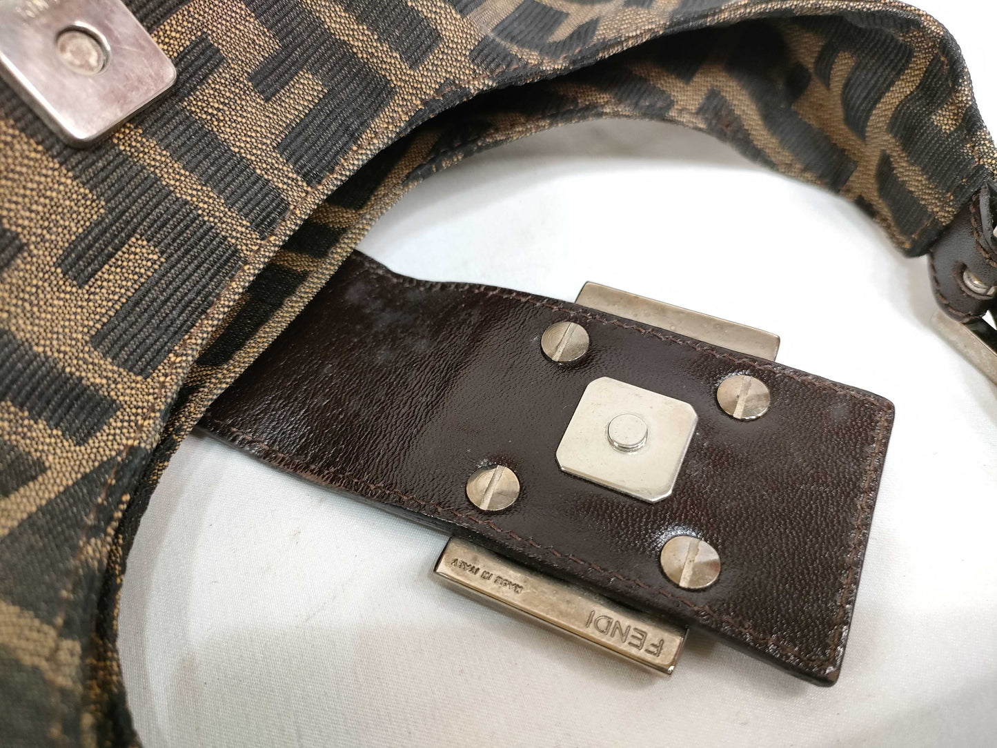 FENDI Zucca pattern Fendi Zucca one-shoulder bag handbag
