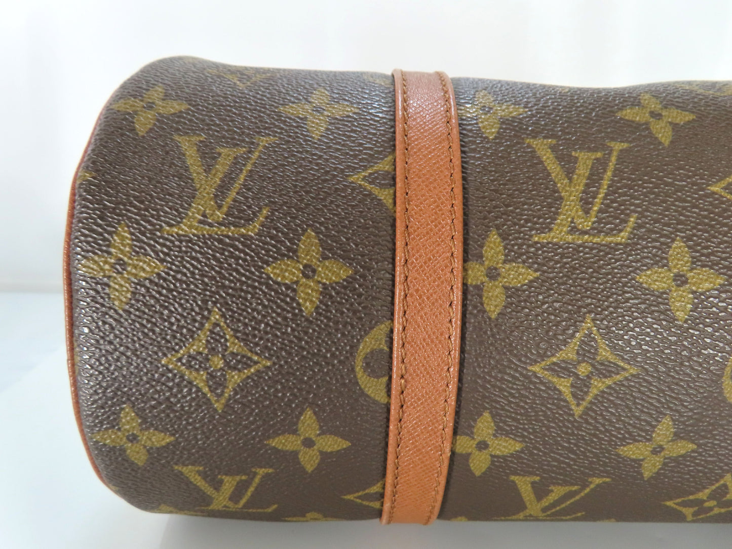 LOUIS VUITTON Monogram Papillon Handbag with Pouch M51365
