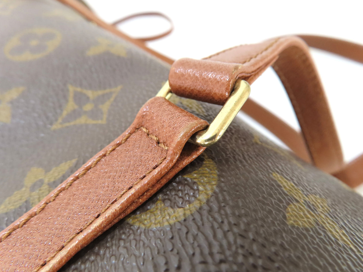 LOUIS VUITTON Monogram Papillon Handbag with Pouch M51365