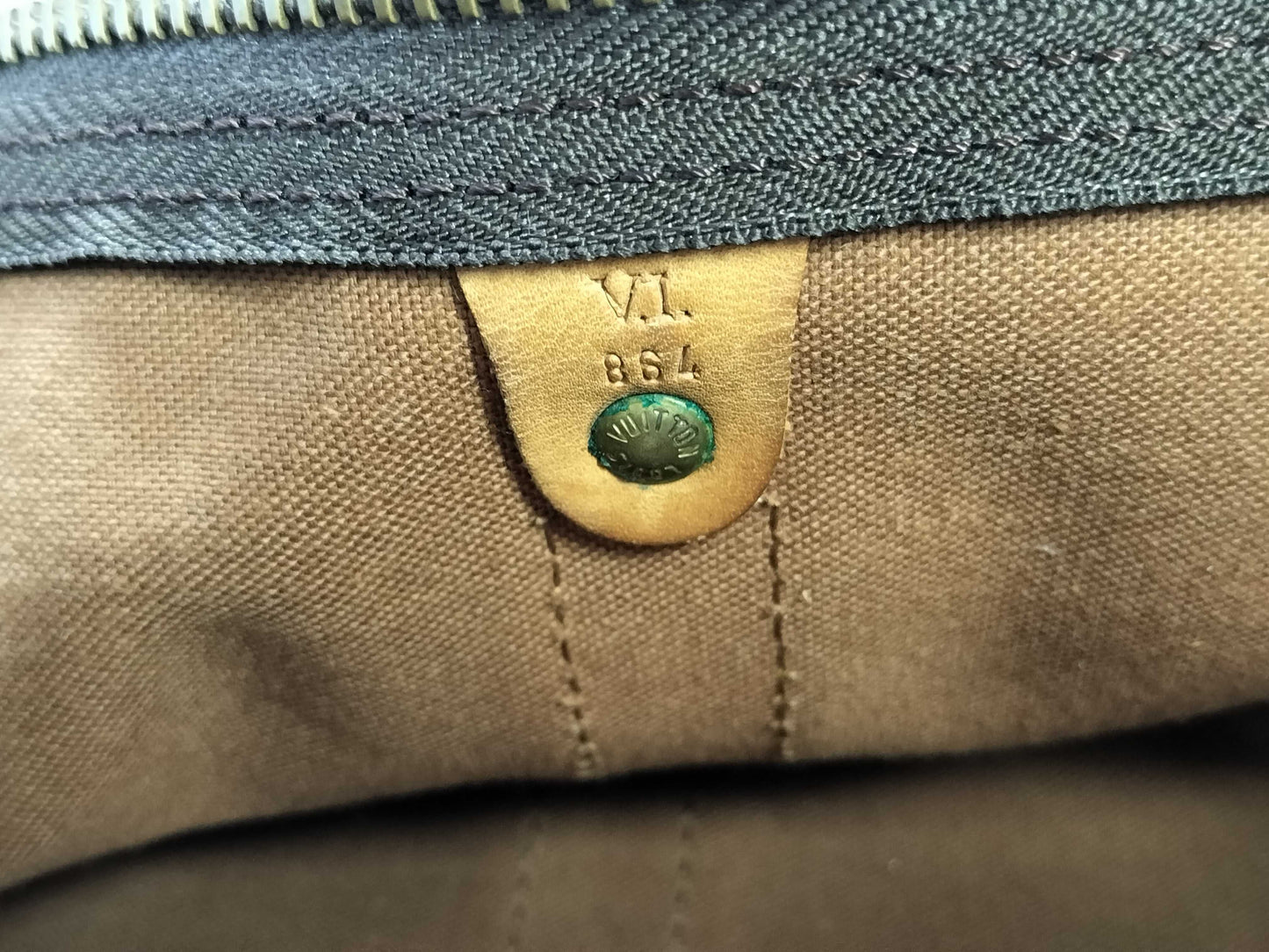 LOUIS VUITTON Monogram Keepall 45 Boston Bag