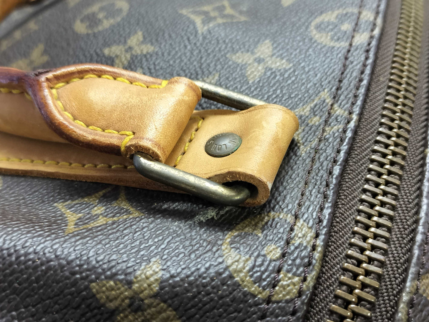 LOUIS VUITTON Monogram Keepall 45 Boston Bag